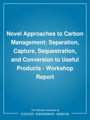 cover image of Novel Approaches to Carbon Management
